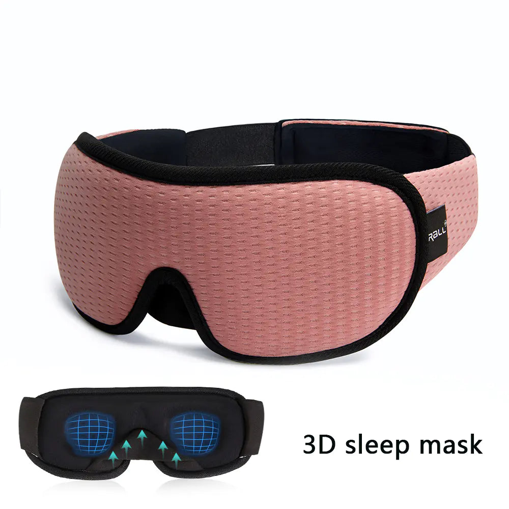 3D Sleeping Mask with Block Light and Eye Shade